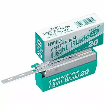 Сменные лезвия FEATHER Professional Light Blade 20 шт. PL-20