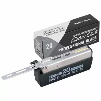 Сменные лезвия Feather Professional Standard Blade PB-20, 20 шт.