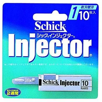 Сменные лезвия инжектора Schick (10 кусочков)
