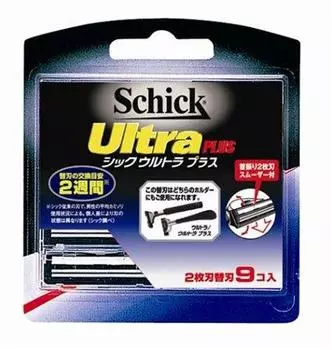 Сменные лезвия Schick Ultra Plus (9 штук)