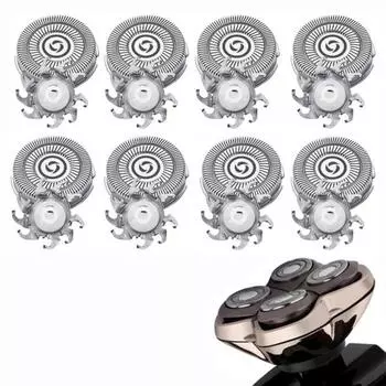 Сменные лезвия Skull Razor Pitbull PRO, 4 головки, совместимы с 8 PACK, 8 PACK