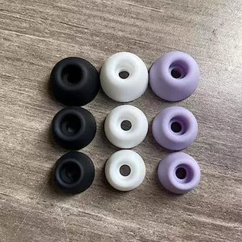 Сменные мягкие силиконовые наушники Galaxy Buds2 Pro с шумоподавлением, совместимые с беспроводными Bluetooth-наушниками Samsung Galaxy Buds2 Pro(S / M / L) чёрный