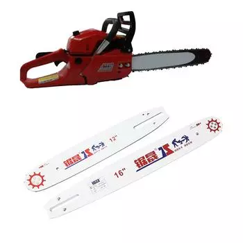 Сменные направляющие для бензопилы, направляющие стержни для электропилы, стержни для бензопилы из нержавеющей стали, 12 дюймов, 16 дюймов, PrecisionCutting 64