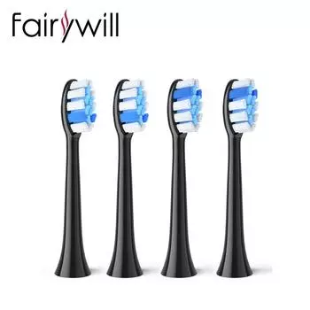 Сменные насадки для электрической зубной щетки Fairywill для P11 T9 P80 4 шт.
