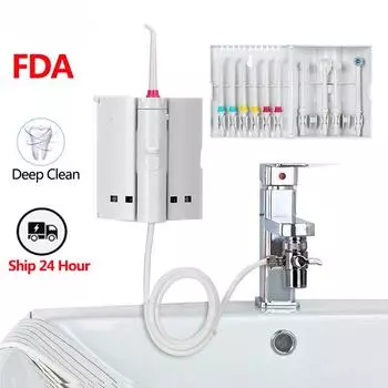 Сменные насадки для ирригатора полости рта, семейная стоматологическая ирригатор для воды, струя для отбеливания зубов, спа-очиститель, мощность, давление воды