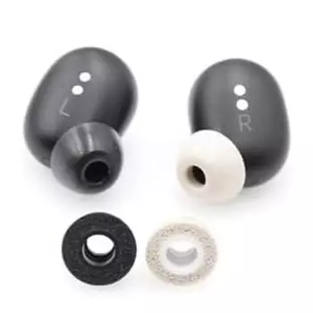 Сменные насадки для наушников Pixel Buds Pro, беруши из пены с эффектом памяти, совместимые с наушниками-вкладышами Google Pixel Buds Pro чёрный