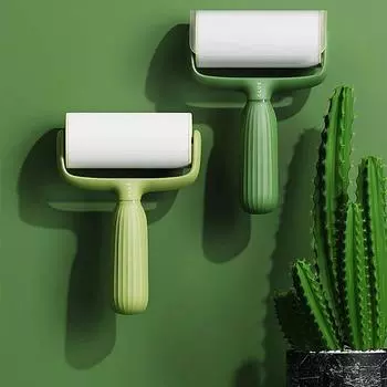 Сменные насадки для роликов для удаления шерсти домашних животных, липкий ролик, щетка для уборки ворса с пола +2 reels of core