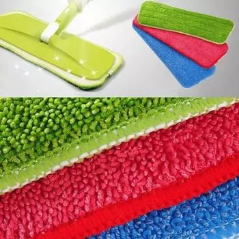 Сменные насадки для швабры Салфетка из микрофибры для пола Чистка микрофибры красный