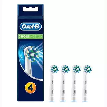 Сменные насадки для зубных щеток Oral-B Cross Action 4 шт.
