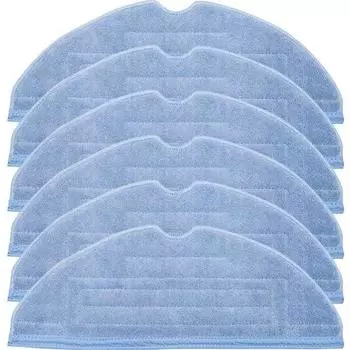 Сменные подушечки для швабры из микрофибры для робота Roborock подметания T7S T7S Plus S7, аксессуары для пылесоса, 6 шт.