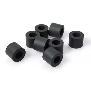 Сменные резиновые ролики из 8 шт., совместимые с Maker Maker 3 Explore Air2 Air1, прочные и 0 чёрный