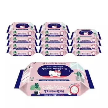 Сменные салфетки для биде Hello Kitty, популярный персонаж в Корее