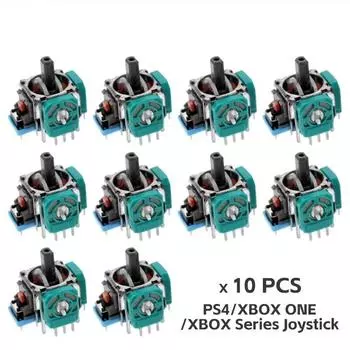Сменный 3D аналоговый джойстик для PS5/PS4/Switch Pro/Xbox One Controller ThumbStick запасные части аксессуары