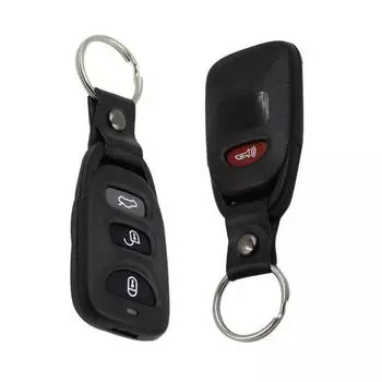 Сменный 4-кнопочный удаленный брелок для бесключевого доступа для Hyundai Kia Carens чёрный