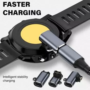 Сменный адаптер кабеля для зарядки часов, разъем 4pin «мама-папа» для часов 7 7x 5s 6 6X A