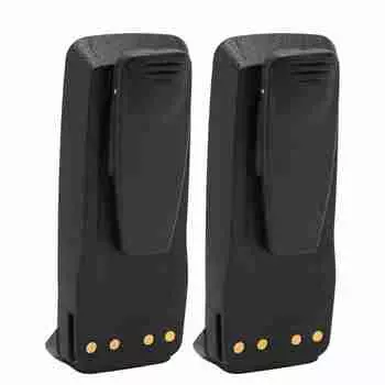 Сменный аккумулятор для двухсторонней радиостанции 2600 мАч 7,4 В литий-ионный аккумулятор с задним зажимом для Motorola DP3401