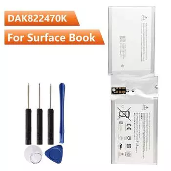 Сменный аккумулятор для планшета DAK822470K G3HTA020H для Microsoft Surface Book 1703 2387 мАч с инструментами 2387mAh