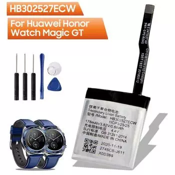Сменный аккумулятор HB302527ECW для Huawei Honor Watch Magic GT, 178 мАч, аккумулятор для часов