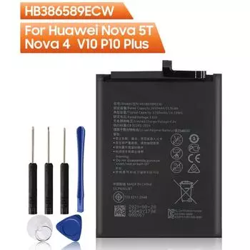 Сменный аккумулятор HB386589ECW для Huawei Honor 8X 20 20S P10 Plus Play Mate20 Lite Nova 3 3i 4 5T Maimang 7 V10 HB386590ECW
