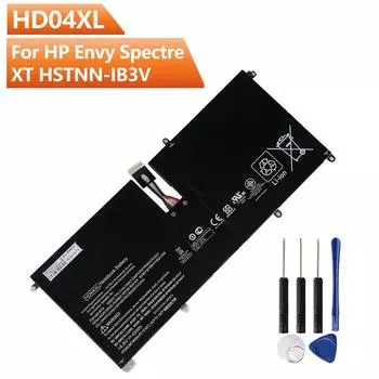 Сменный аккумулятор HD04XL для HP Envy Spectre XT HSTNN-IB3V 13-2120tu TPN-C104 13-2095ca 685989-001 45Wh