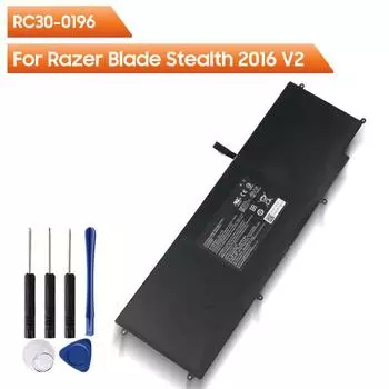 Сменный аккумулятор RC30-0196 RZ09-0196/0168/0239 HAZEL для Razer Blade Stealth 2016 V2 i7-7500U 3ICP4/92/80 4640 мАч