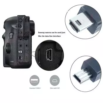 Сменный аудио-видеокабель RCA AVC-DC400ST для Canon EOS 1D, 1D X, 500D, 550D, 5D Mark III, 600D, 60D, 650D, 700D