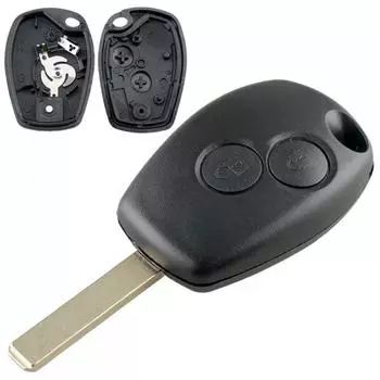 Сменный автомобильный брелок с 2 кнопками, удаленная крышка лезвия VA2, подходит для Twingo/Kangoo/Renault Clio 3/Dacia