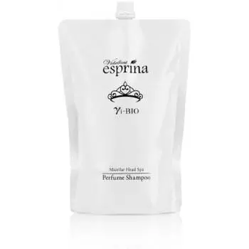 Сменный блок большой емкости 800 мл Esplina Beauty Bio Micellar Head Spa Perfume Shampoo Сменный блок большой емкости 800 мл Шампунь