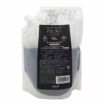 Сменный блок черного шампуня с семенами граната 600 мл [Sunny Place]