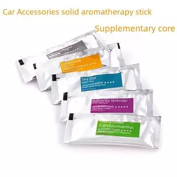 Сменный блок для автомобильной ароматерапии с твердыми духами, кремом от комаров и ароматерапевтической полоской Aromatherapy stick (lemon flavor)