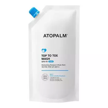 Сменный блок для мытья головы и ног Atopam, 400 мл, 1 шт.