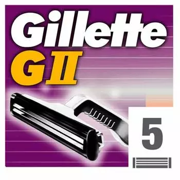 Сменный блок Gillette GII, 5 шт.