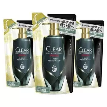 Сменный блок кондиционера для кожи головы Clear Dent Forment Total Care, 3 упаковки, 280 г