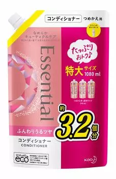 Сменный блок кондиционера Essential Soft and Glossy 1080 мл [Большая емкость]