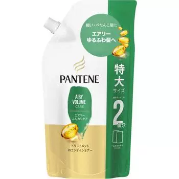 Сменный блок кондиционера Pantene Airy Fluffy Care Treatment, очень большой размер, 600 г