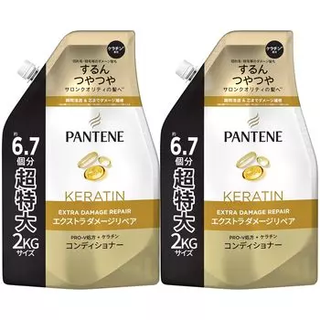 Сменный блок кондиционера Pantene Extra Large 2 кг x 2 Extra Damage Repair белый