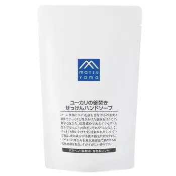 Сменный блок мыла для рук MATSU YAMA M-mark Eucalyptus, обожженного в горшке