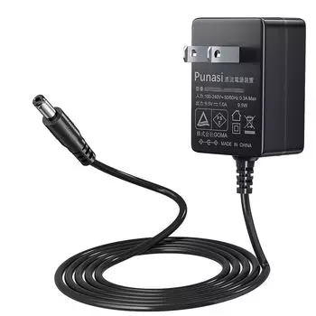 Сменный блок питания для электронного пианино Punasi Casio, зарядное устройство для электронной клавиатуры пианино, центральная латунь, совместимая с блоком питания Casio 9,5 В 1 А