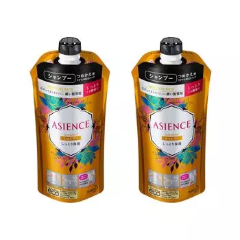 Сменный блок шампуня Asience, увлажняющий, 340 мл, набор из 2 штук