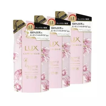 Сменный блок шампуня LUX Luminique Happiness Bloom 350 г x 3 шт. [Оптовая закупка]