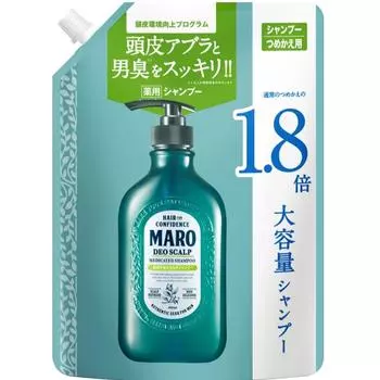 Сменный блок шампуня Maro Bioscarp, большая емкость 720 мл, Nature Love