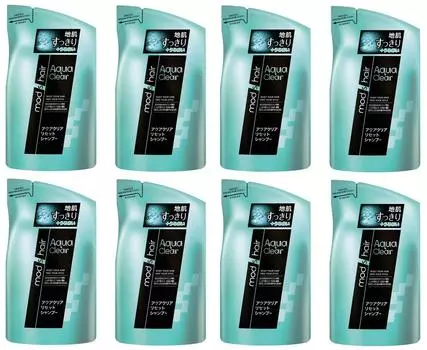 Сменный блок шампуня Mod Hair Aqua Clear Reset 350 мл x 8 шт. [Оптовая закупка]