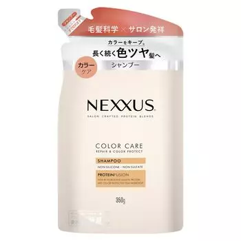 Сменный блок шампуня NEXXUS Repair and Color Protect 350 г Сделано в Японии Предотвращает изменение цвета