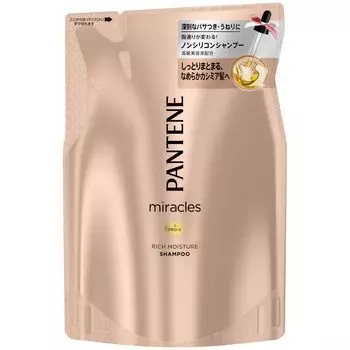 Сменный блок шампуня Pantene Miracles 440 мл Насыщенное увлажнение