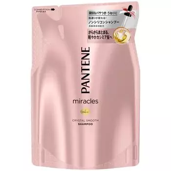 Сменный блок шампуня Pantene Miracles 440 мл Crystal Smooth