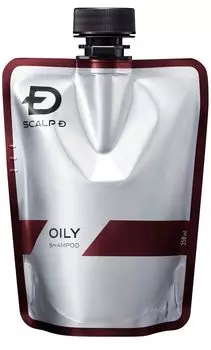 Сменный блок шампуня Scalp D для жирной кожи с аминокислотами, произведенный в Японии, 350 мл, Anfa Men s Quasi-drug