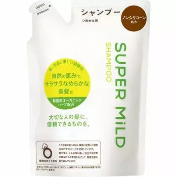 Сменный блок шампуня Shiseido Super Mild 400 мл