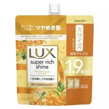 Сменный блок шампуня Unilever Lux Super Rich Shine Osmanthus Damage Care 560 г