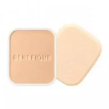 Сменный блок Shiseido Benefique Prism Powder и оттенок Ocher 10 (с губкой)