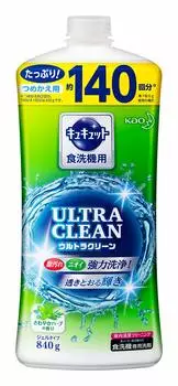 Сменный блок средства для мытья посуды Cucute Ultra Clean с освежающим травяным ароматом 840 г